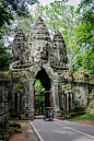 Free Angkor Thom Gate photo and picture