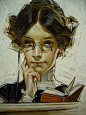 By J.C. Leyendecker, an artist with almost as many Saturday Evening Post covers as Rockwell.