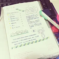 2015/4/20[bobo抓狂]#给你看我的手帐吧#[抛钱]#hobonichi# [生闷气]#what's in my notebook# [bobo抛媚眼]周一。[hold住]