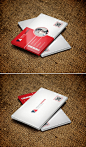 Corporate Business Card Template国外名片设计模板素材源文件-淘宝网