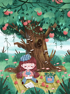 小露露🍓采集到插画
