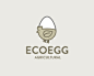 Logo design inspiration #30 - EcoEgg by Markus