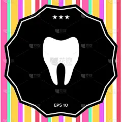 计算机图标,人的牙齿,符号,分离着色,口腔卫生,健康保健,人,珐琅,概念,牙医