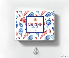“Marine sweets” 糖果概念包装设计，来自俄罗斯MATE Studio。