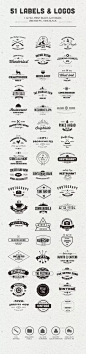 【欣赏】分享一组复古风格的徽章logo设计 : 分享一组复古风格的徽章logo设计