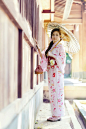 气质美女日式风格和服写真