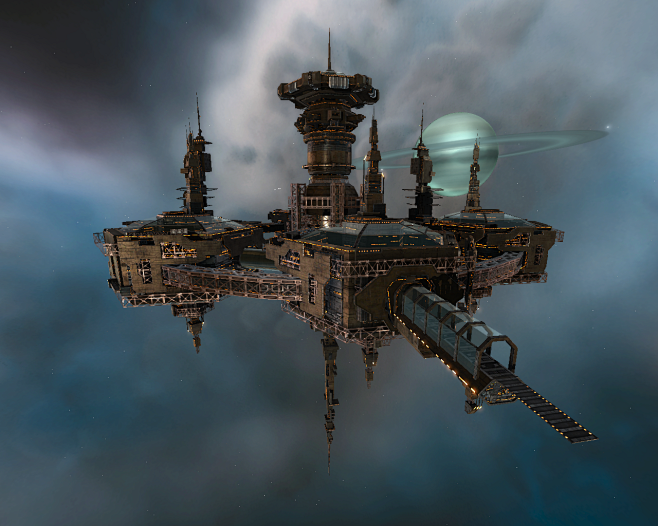 动漫游戏或者科幻片里出现过的哪些建筑最令人震撼电影知乎