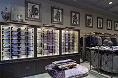 男装店铺装修设计图集丨服装展示展架展台/试衣间展示区销售区设计