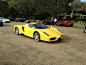 Beautiful yellow Ferrari Enzo