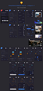 智能家居移动应用 102在Sketch中设计的屏幕移动UI套件_UI素材_App界面_模库(51Mockup)