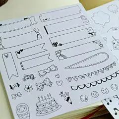 采集—基础简笔画