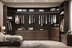 衣柜衣帽间创意摄影图图片