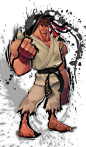 Ryu: Ink Edition by Zatransis on deviantART