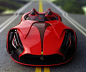 Electric Ferrari Millenio Concept Car: 