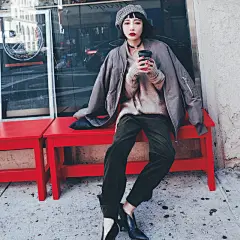 【双11】LAMPS没有矮女人 只要选对这条军绿色锥形裤-淘宝网