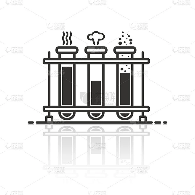 实验用Icon烧瓶素材-花瓣网