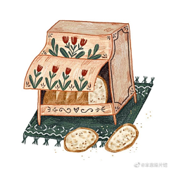 沐沐_MUMU/采集到插画师kaja kajfe