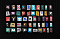 怀旧海报设计字体PS样式集合 (PSD,PNG)