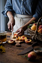 Peach   Chamomile Shrub - The Kitchen McCabe