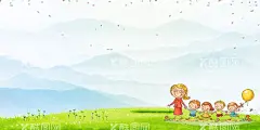 幼儿园海报  - 源文件下载【酷图网】幼儿园海报,幼儿园宣传,小学生海报,小学生展板,培训机构海报,培训班海报