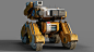 Multifunctional Robot - SubD Model and Texture Paint