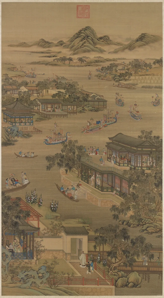 江南可采莲，莲叶何田田｜每日一画285-花瓣网