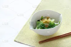 煮Tsubomina沙拉配yuzumiso