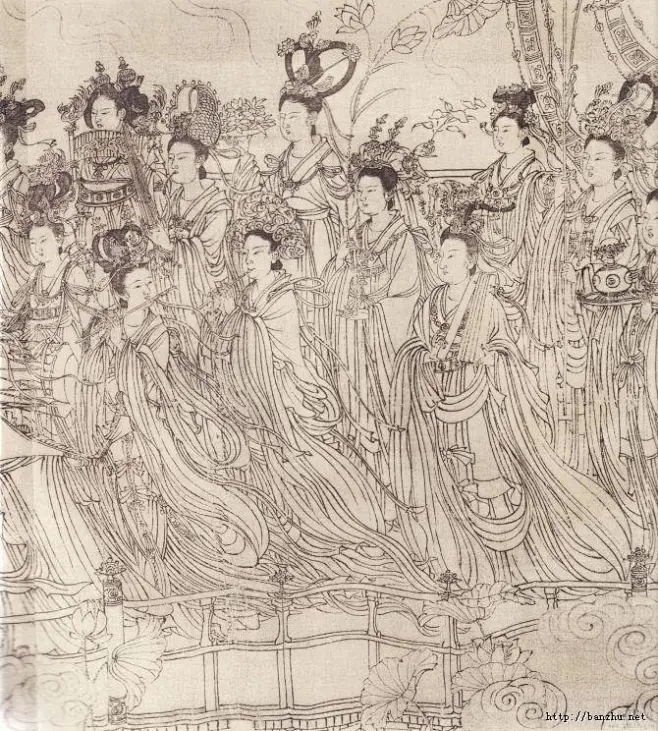 八十七神仙图（清晰大图）-花瓣网