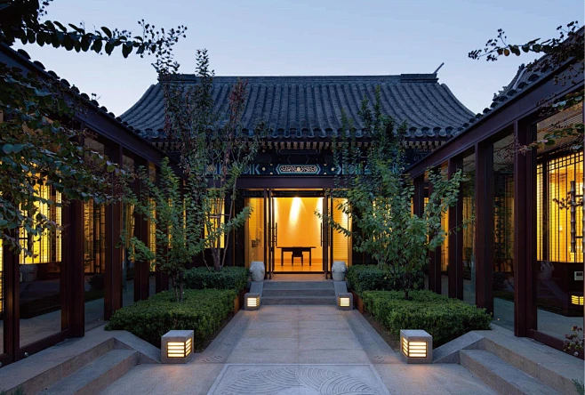 北京四合院-花瓣网