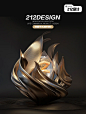 C4D-黑金系列-荣誉设计大赛