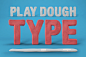 PlayDoughType 云打样PS智能贴图 样机 免费下载