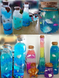 包邮 DIY星空瓶果冻瓶 海洋全套材料包 星云瓶彩虹瓶情人生日礼物-淘宝网