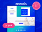 一款干净简单的加密货币网站PSD模版 Overcoin Cryptocurrency Template :
