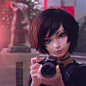 【画师：llya Kuvshinov】【头像】【人物】【CG】【手绘】【少女】【参考】【唯美】【无水印】
