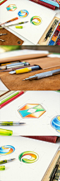 精细的icon设计欣赏 | 有12年工作经验的葡萄牙平面设计师Mike，把他设计过的Logo、游戏视觉、Icon等草图、精稿过程，以及完稿后的成品，整理成一系列作品呈现。设计师所使用的工具包含色铅笔、马克笔、签字笔、水彩等工具，以手绘为主完成一个个细致的设计。
