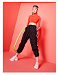 天美意2018春季新款ins超火的鞋子厚底运动女鞋老爹鞋38018AM8-tmall.com天猫