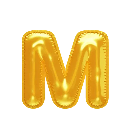 M  3D Illustration