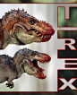 t-rex zbrush by nebezial on deviantART