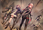 yande.re 365103 sample dress garter girls_frontline gun headphones pantyhose tagme thighhighs