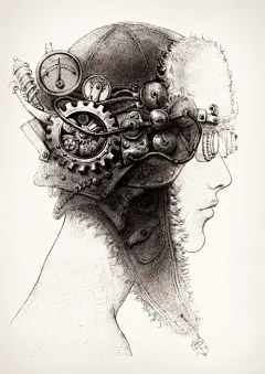 蘑菇君插画作品_秤砣