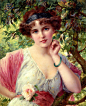法国 Emile Vernon 油画