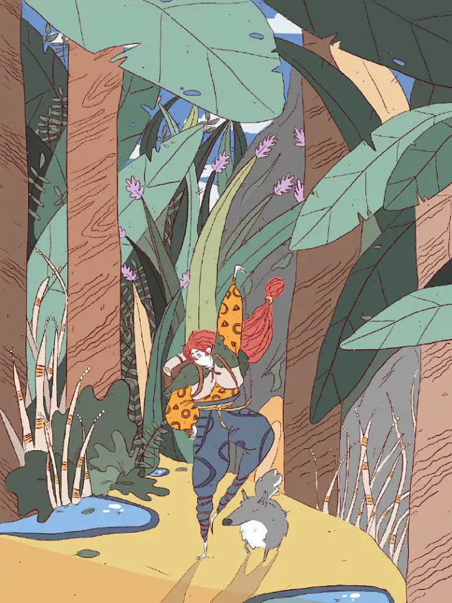 插画师Kaisa Ranta -花瓣网
