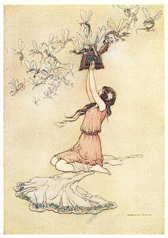 泥鳅众议院采集到插画-Warwick Goble