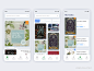 图书阅读器应用程序UI工具包UI设计作品APP设计主界面首页素材资源模板下载