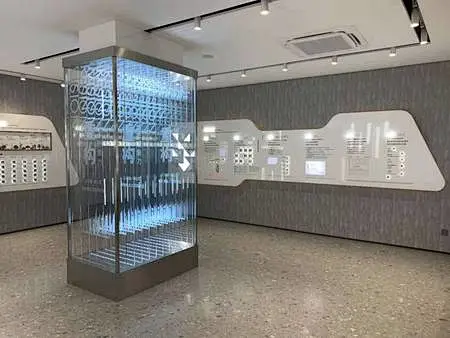 多功能展厅设计_工艺工法展示设计_房地产临时售楼处展厅展馆设计-智汀国际-花瓣网