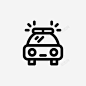 救护车车辆交通工具图标 icon 标识 标志 UI图标 设计图片 免费下载 页面网页 平面电商 创意素材