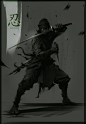 Wallpapers and Artworks  Ninja-Shinobi by Marat Ars / Russia 