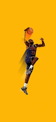 NBA球星插画壁纸（部分）_3_吱奥 _ NBA球衣_来自小红书网页版