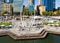 伊丽莎白奎因滨水景观 Elizabeth Quay 高清意向图 景观前线 访问www.inla.cn下载高清 