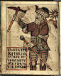 雷神托尔。托尔是古北欧神话中负责掌管战争与农业的神。托尔的职责是保护诸神国度的安全与在人间巡视农作，北欧人相传每当雷雨交加时，就是托尔乘坐马车出来巡视，因此称呼托尔为“雷神”。